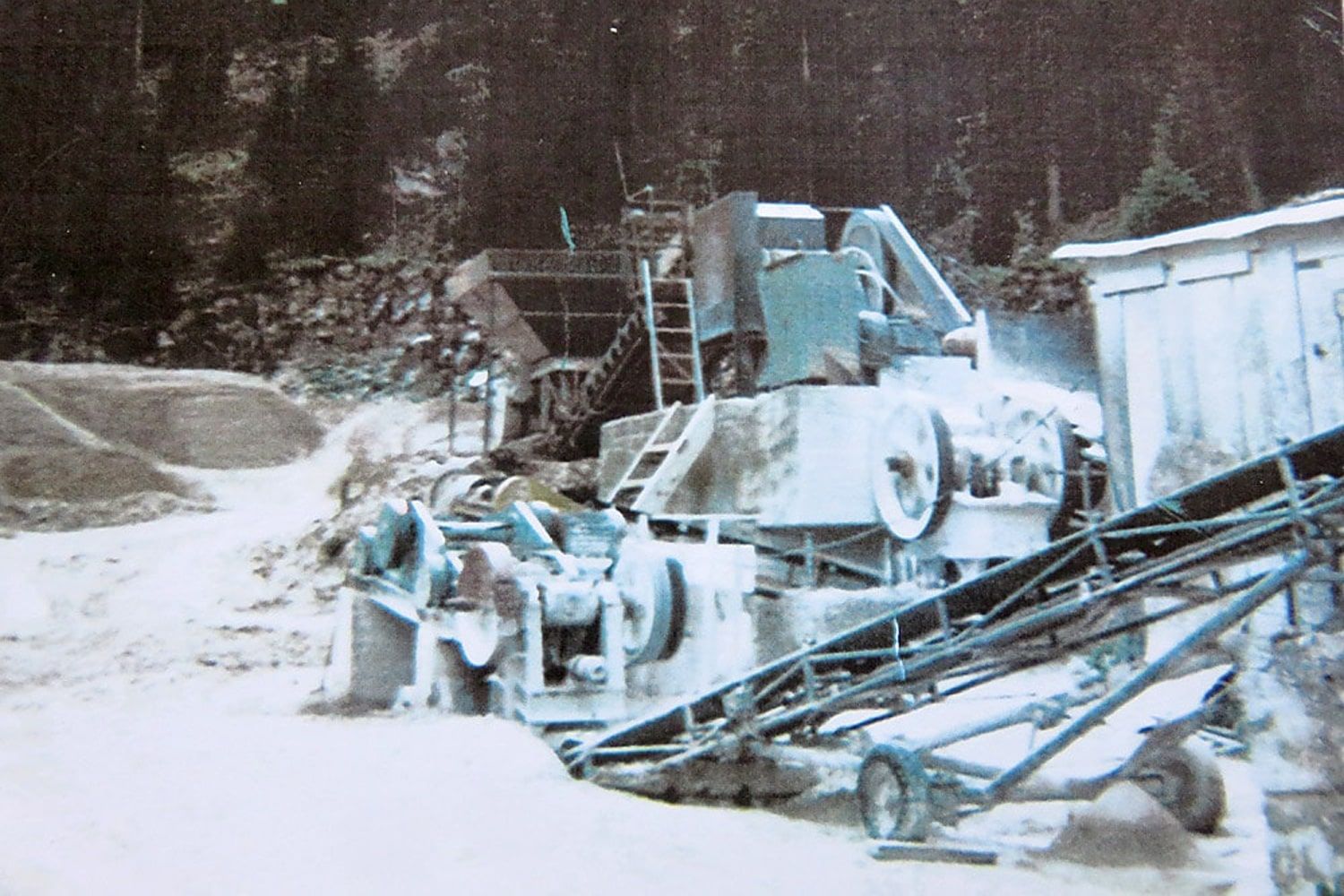 Kiesproduktion 1940